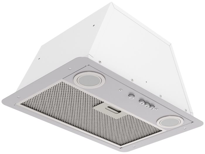 Полновстраиваемая вытяжка Elikor Врезной блок Flat 42П-430-К3Д КВ II М-430-42-559 белый/хром