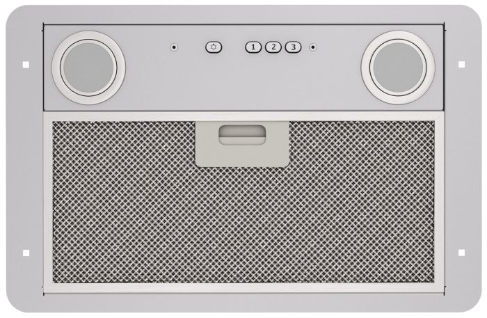 Полновстраиваемая вытяжка Elikor Врезной блок Flat 42П-430-К3Д КВ II М-430-42-559 белый/хром