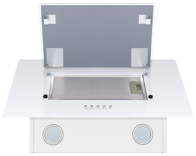 Наклонная вытяжка HomSair ELF PUSH 60 БЕЛЫЙ - фото 3