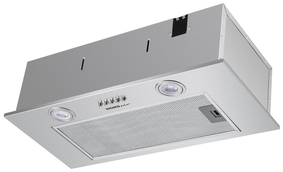 Полновстраиваемая вытяжка HOMSair CAMELIA POWER 60 Нержавейка