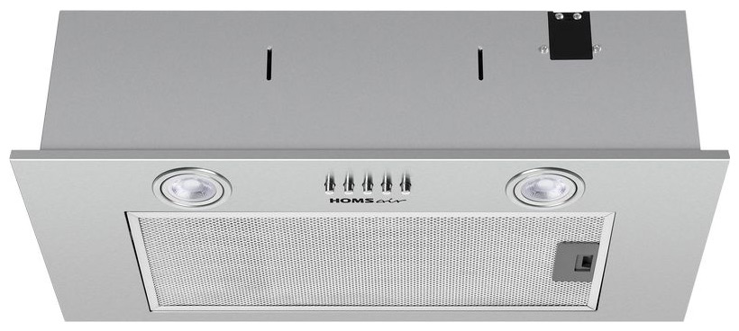 Полновстраиваемая вытяжка HOMSair CAMELIA POWER 60 Нержавейка - фото 2