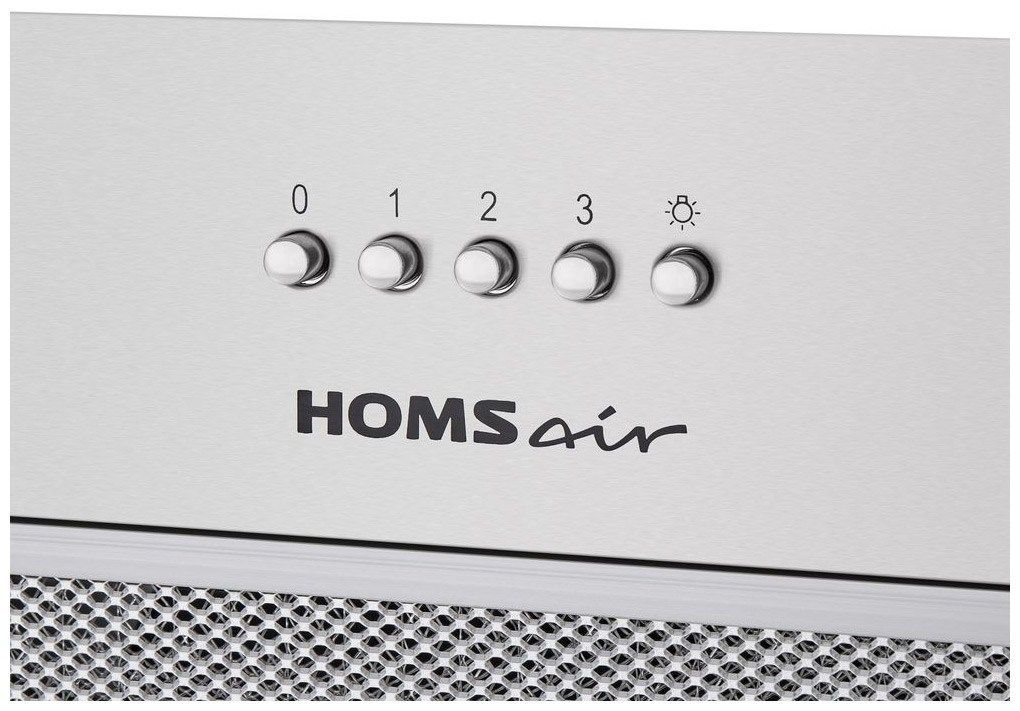 Полновстраиваемая вытяжка HOMSair CAMELIA POWER 60 Нержавейка - фото 4