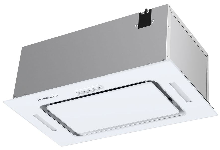 Полновстраиваемая вытяжка HOMSair Crocus Push 52 белый