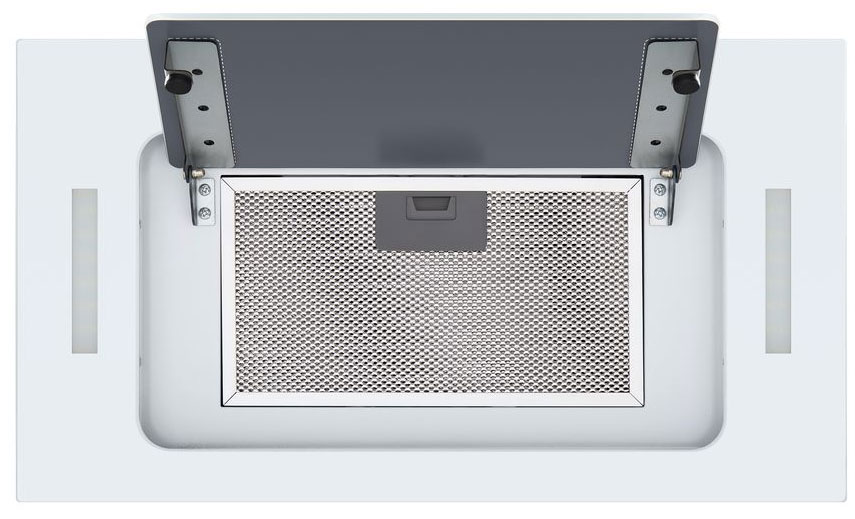 Полновстраиваемая вытяжка HOMSair Crocus Push 52 белый - фото 4