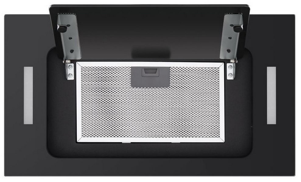 Полновстраиваемая вытяжка HOMSair Crocus Push 52 черный - фото 4