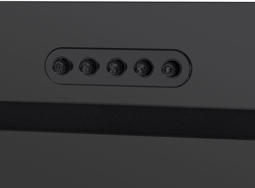 Полновстраиваемая вытяжка HOMSair Crocus Push 52 черный - фото 7