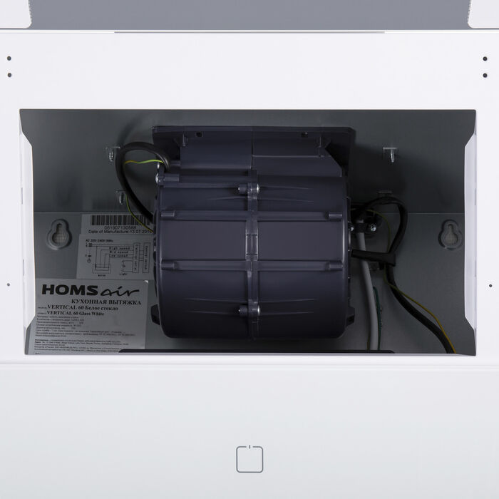 Наклонная вытяжка HOMSair VERTICAL 60 белый - фото 10