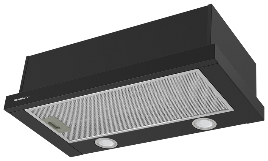 Телескопическая вытяжка HOMSair FLAT 50 черный