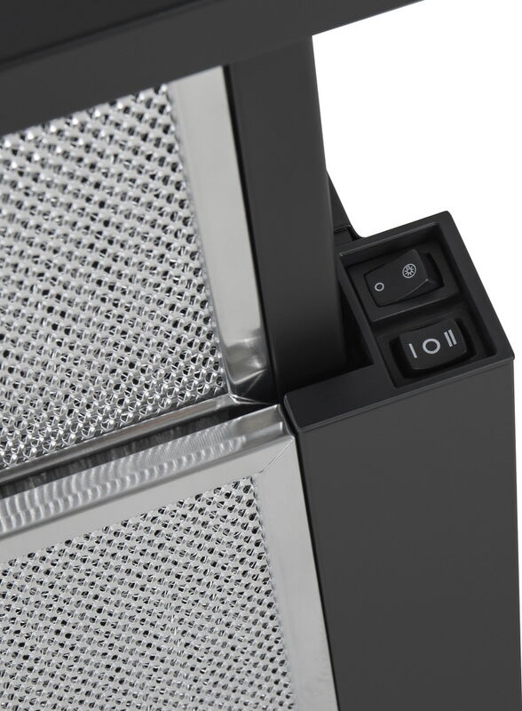 Телескопическая вытяжка HOMSair FLAT 50 черный - фото 7