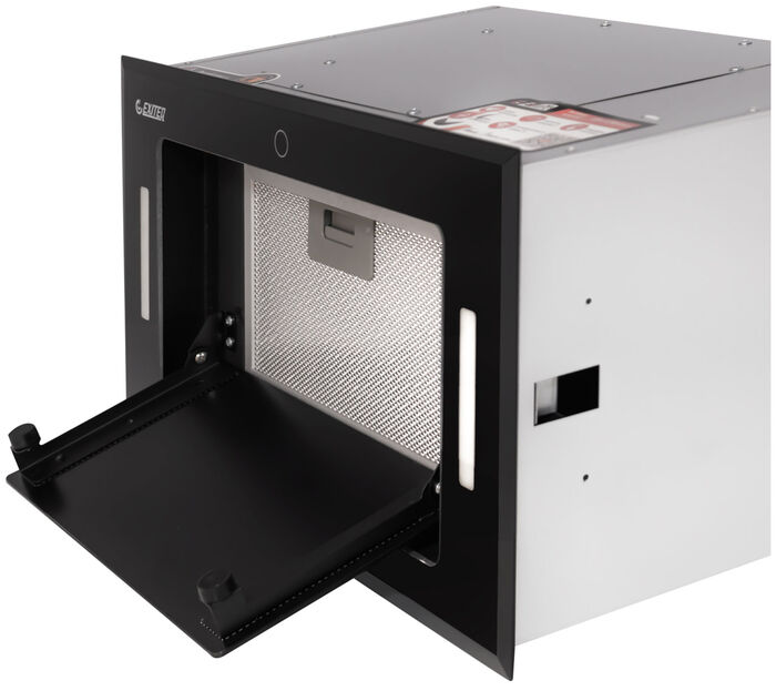 Полновстраиваемая вытяжка Exiteq EX-1236 black