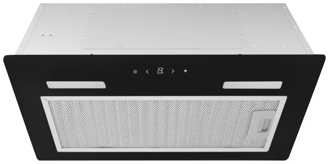 Полновстраиваемая вытяжка Exiteq EX-1246 black