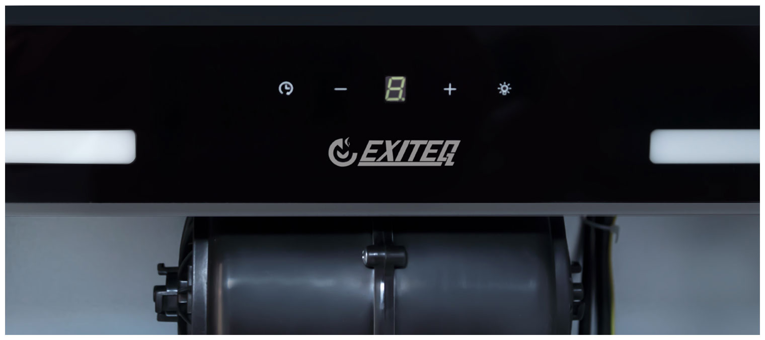 Полновстраиваемая вытяжка Exiteq EX-1246 black