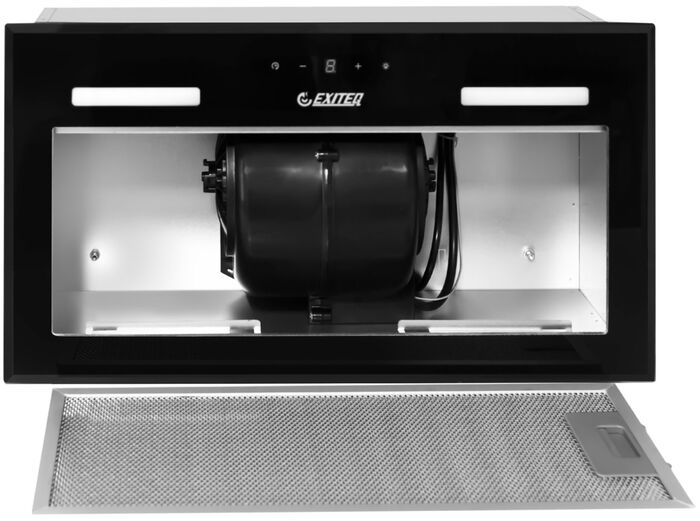 Полновстраиваемая вытяжка Exiteq EX-1246 black