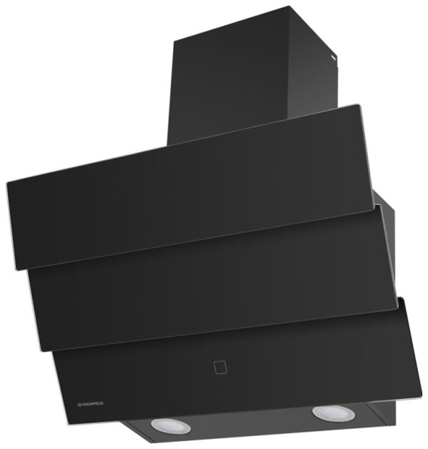 Наклонная вытяжка Maunfeld Cascada 60 черный