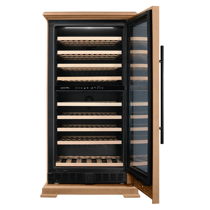 Винный шкаф Meyvel MV99PRO-KBT2 Натуральный бук