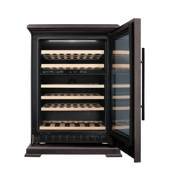 Винный шкаф Meyvel MV46PRO-KBT2 Тёмный шоколад