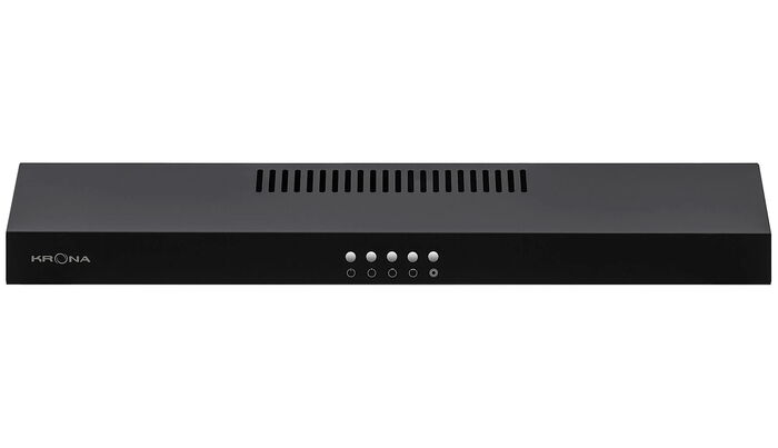Подвесная вытяжка Krona ERMINA 600 black PB