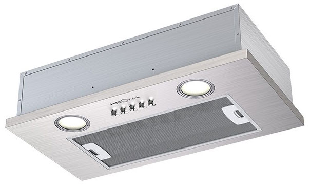 Полновстраиваемая вытяжка Krona SELINA 600 inox PB