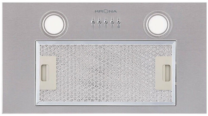 Полновстраиваемая вытяжка Krona SELINA 600 inox PB