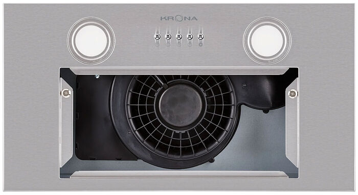 Полновстраиваемая вытяжка Krona SELINA 600 inox PB