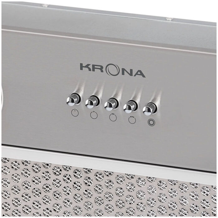 Полновстраиваемая вытяжка Krona SELINA 600 inox PB