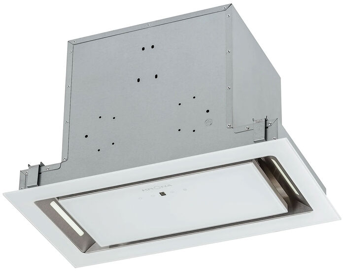 Полновстраиваемая вытяжка Krona SELINA 600 GLASS white S
