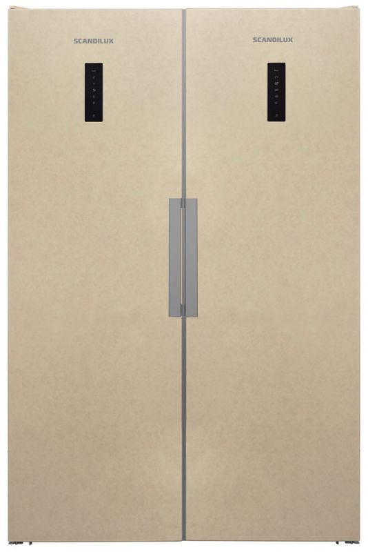 Холодильник Side-by-Side Scandilux SBS711EZ12 B