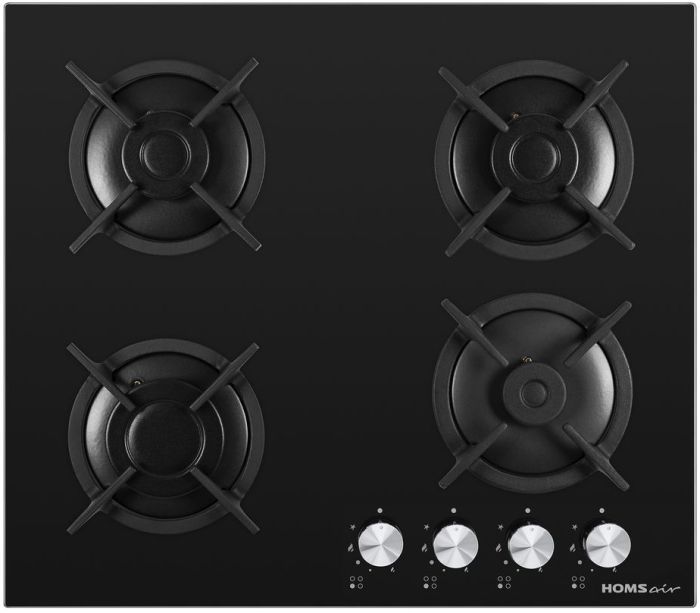 Газовая варочная панель HOMSair HGG641BK