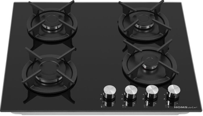 Газовая варочная панель HOMSair HGG641BK