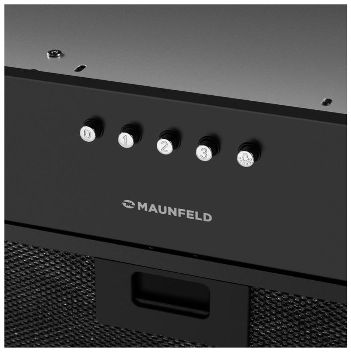 Полновстраиваемая вытяжка Maunfeld Crosby Power 50 черный