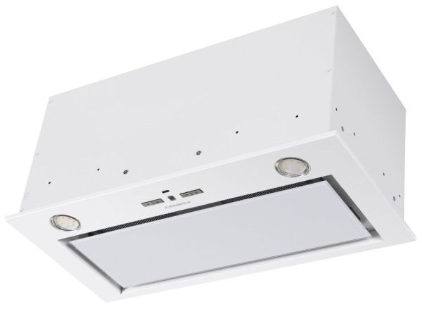 Полновстраиваемая вытяжка Maunfeld Fantasy 1000ST 60 белое стекло