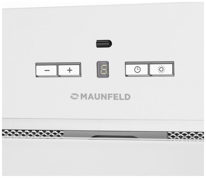 Полновстраиваемая вытяжка Maunfeld Fantasy 1000ST 60 белое стекло