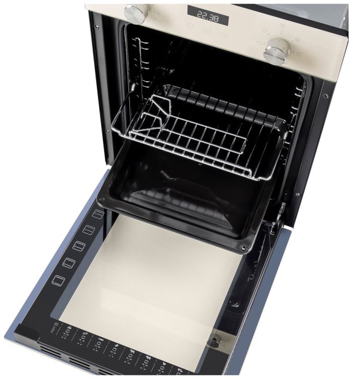 Компактный духовой шкаф Maunfeld EOEM516BG