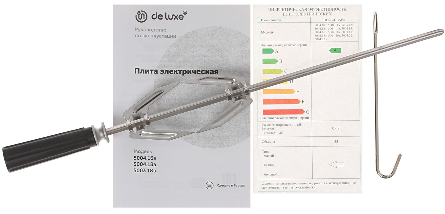 Электрическая плита De Luxe 5004.16э-013