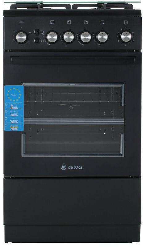Газовая плита De Luxe 5040.40г(кр) ЧР-015