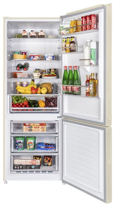 Двухкамерный холодильник Maunfeld MFF1857NFBG