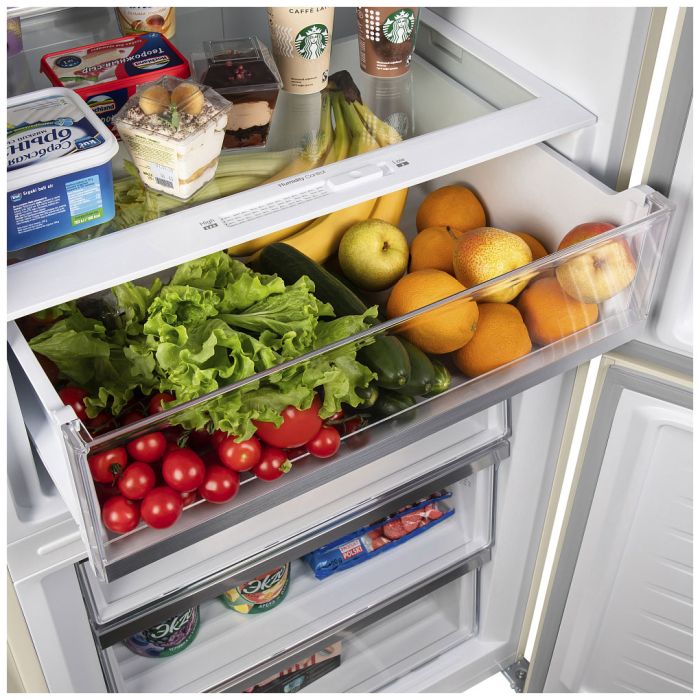 Двухкамерный холодильник Maunfeld MFF1857NFBG