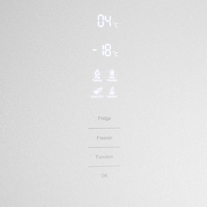 Двухкамерный холодильник Maunfeld MFF1857NFW