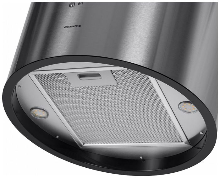 Островная вытяжка Maunfeld Lee Isla 39 нержавеющая сталь