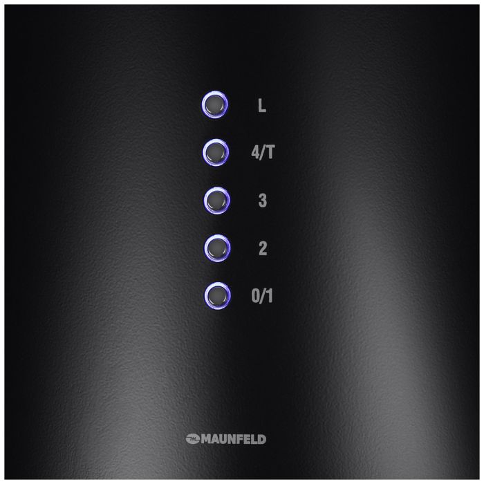 Островная вытяжка Maunfeld Lee Isla 39 черный