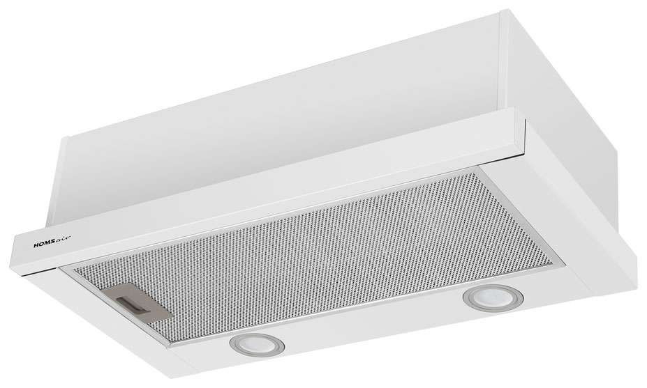 Телескопическая вытяжка HOMSair FLAT 50 Белый - фото 4