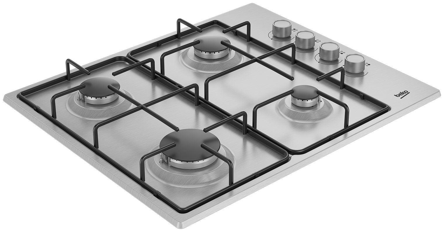 Газовая варочная панель Beko HIGG 641C3 SX