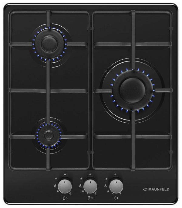Газовая варочная панель Maunfeld EGHE.43.3STS-EB