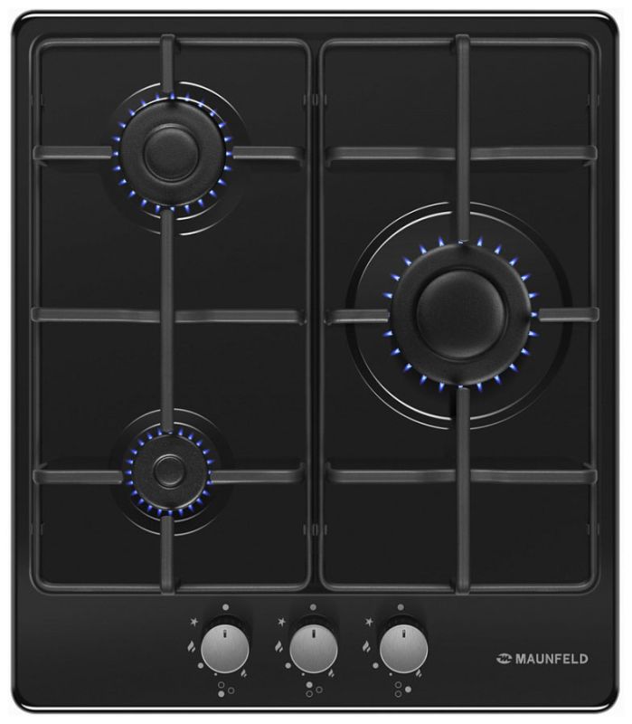 Газовая варочная панель Maunfeld EGHE.43.3STS-EB