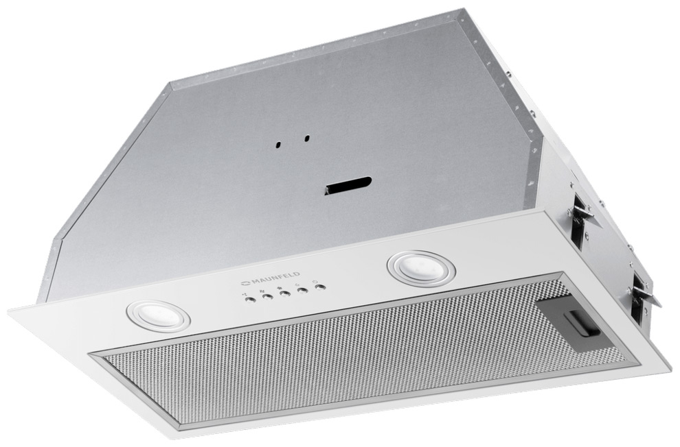 Полновстраиваемая вытяжка Maunfeld TRAPEZE 602M белый