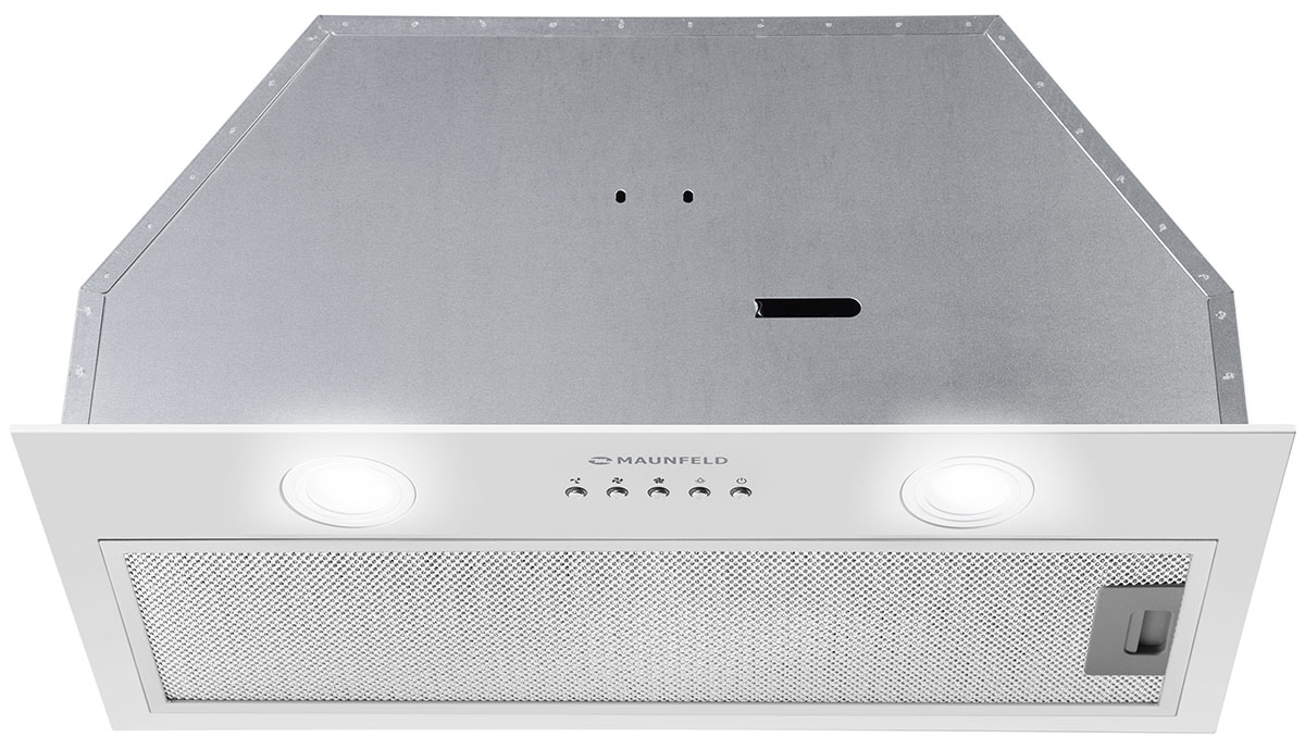Полновстраиваемая вытяжка Maunfeld TRAPEZE 602M белый