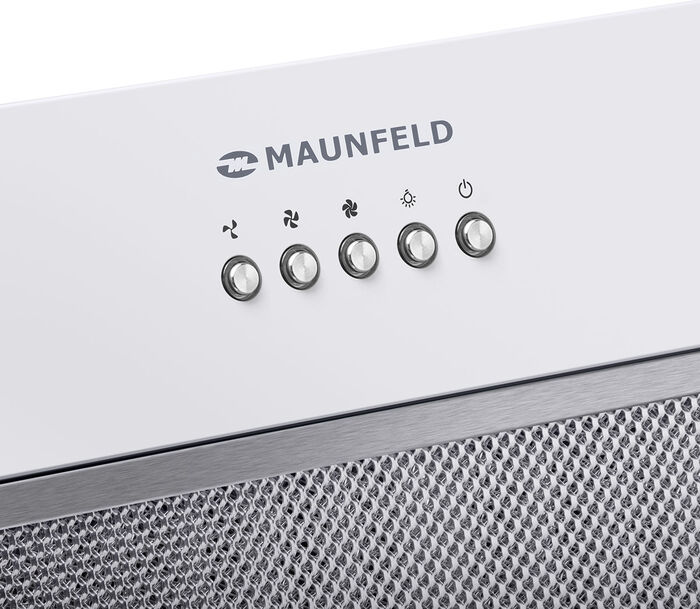 Полновстраиваемая вытяжка Maunfeld TRAPEZE 602M белый