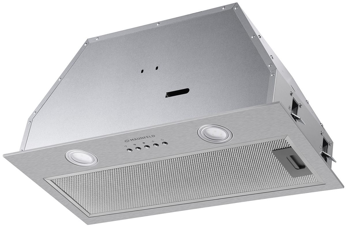 Полновстраиваемая вытяжка Maunfeld TRAPEZE 602M нержавеющая сталь