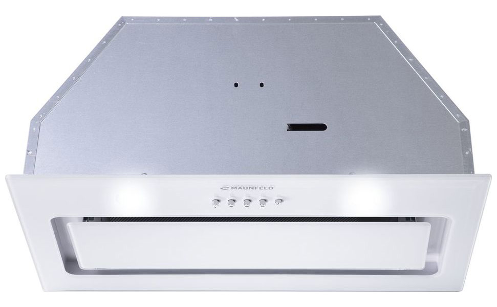 Полновстраиваемая вытяжка Maunfeld TRAPEZE 601GG белый