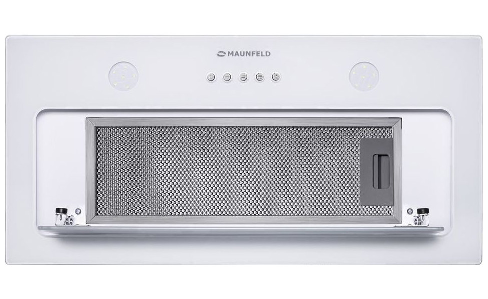 Полновстраиваемая вытяжка Maunfeld TRAPEZE 601GG белый